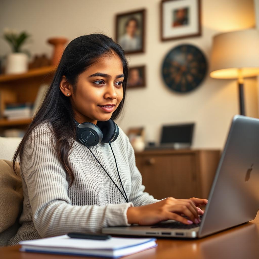 LakshyaPrep student in a live 1:1 coaching session